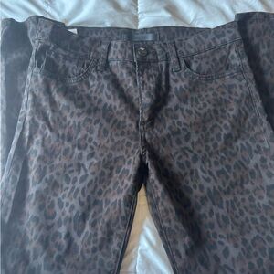Leopard Print Women's Jeans